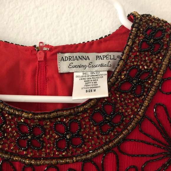 Vintage | Beaded Floral Sequin Sparkly Top - Picture 4 of 12